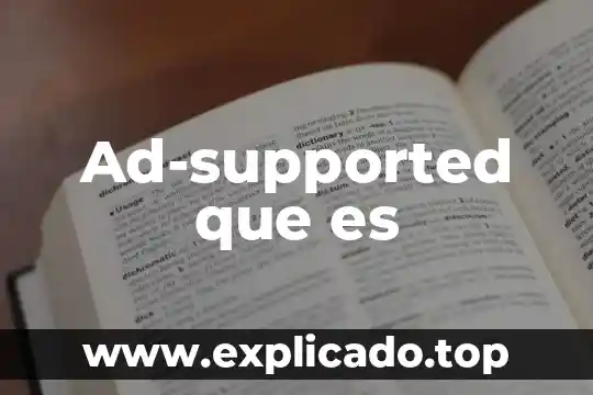 Que es le ambiente marino 5 Ad-supported que es