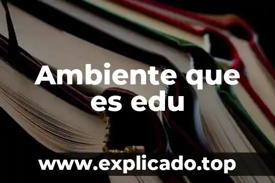 Qué es un ensayo literario edu 6 Ambiente que es edu