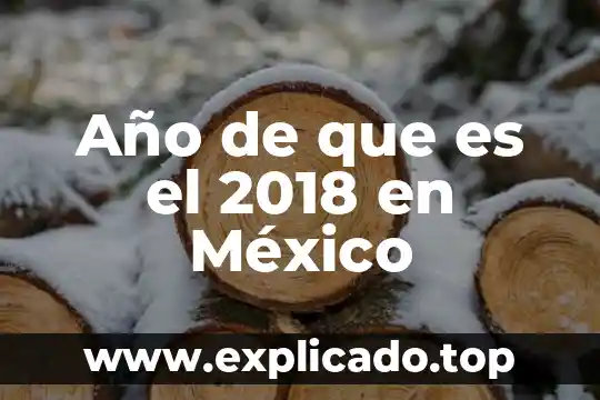 Que es un cholo en mexico 4 Año de que es el 2018 en México