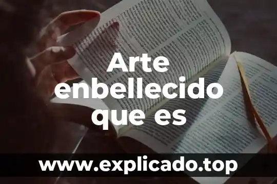 Que es una administracion de riestos 6 Arte enbellecido que es
