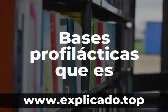 Que es la ingenieria inversa bases de datos 4 Bases profilácticas que es