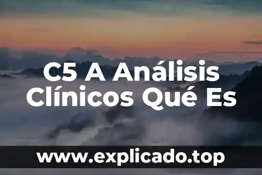 Que es quimica biologica en analisis clinicos 3 C5 A Análisis Clínicos Qué Es