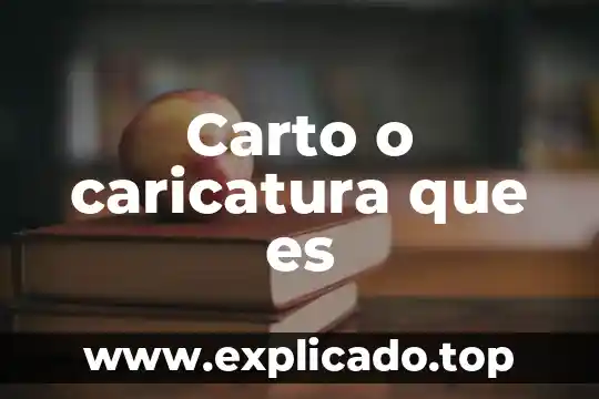 Qué es buena alimentación caricatura 5 Carto o caricatura que es