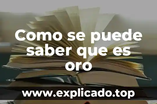 Quiero saber que es encuadre en asignatura estatal 4 Como se puede saber que es oro