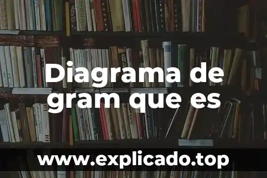 Que es una administracion de riestos 7 Diagrama de gram que es