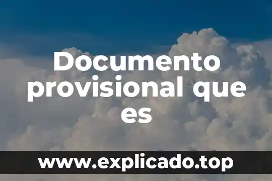 Abstencion de investigar que es 8 Documento provisional que es