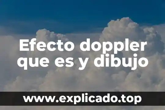 Que es un reglamento escolar ejemplo 8 Efecto doppler que es y dibujo