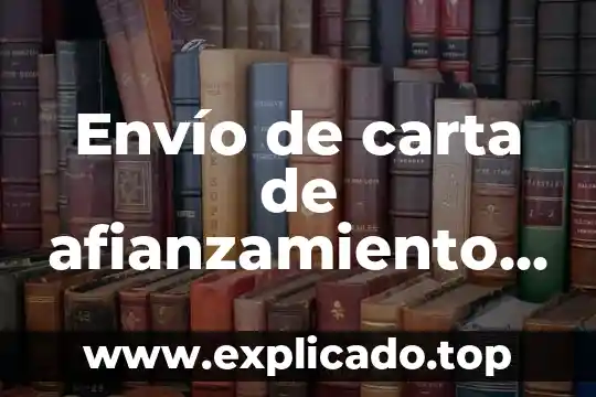 Que es plan fmto telcel 5 Envío de carta de afianzamiento Telcel que es