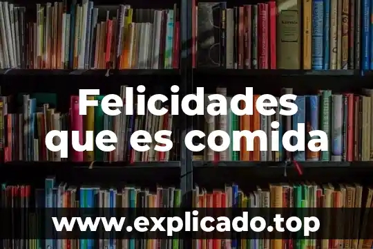 Que es la che cuadrada 3 Felicidades que es comida