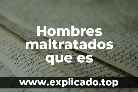 Qué es hormona luteinizante LH en hombres 5 Hombres maltratados que es