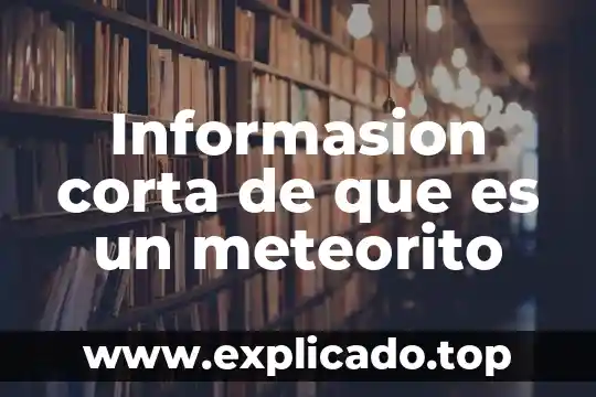 Qué es un prisma definición corta 4 Informasion corta de que es un meteorito