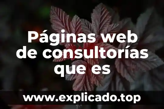 Que es numero de paginas en word 7 Páginas web de consultorías que es