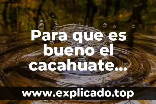 Que es un hecho negativo ejemplos 6 Para que es bueno el cacahuate natural