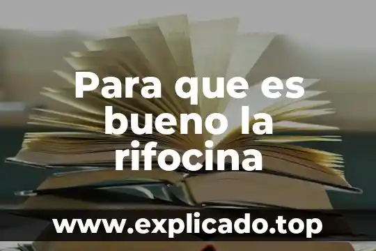 Para que es bueno el fruto arandano 6 Para que es bueno la rifocina