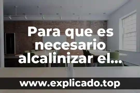 Que es una fuente de agua potable 7 Para que es necesario alcalinizar el agua potable