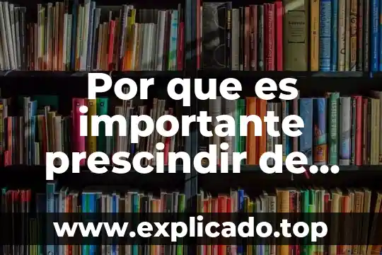 Por que es importante el campo con autor 7 Por que es importante prescindir de los escollos gramaticales