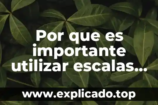 Por que es importancia utilizar un programa haccp 8 Por que es importante utilizar escalas de quimica