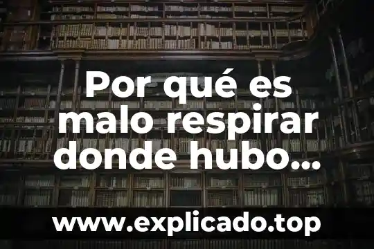 Que es la igualdad entre las personas 4 Por qué es malo respirar donde hubo personas calcinadas