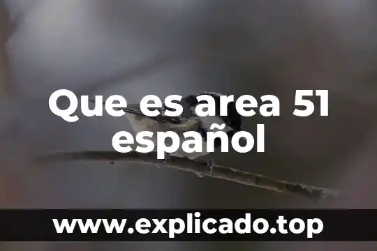 Que es un glosario ejemplo hacer un glosario de español 6 Que es area 51 español