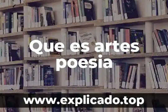Que es una poesia español latino ejemplos para niños 6 Que es artes poesia
