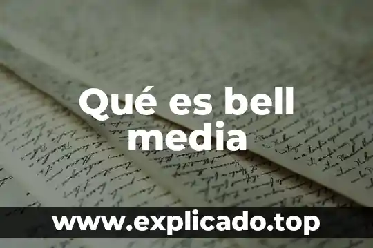 Que es velocidad y velocidad media 7 Qué es bell media