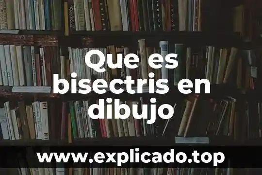 Qué es una escala de reducción en dibujo técnico 5 Que es bisectris en dibujo