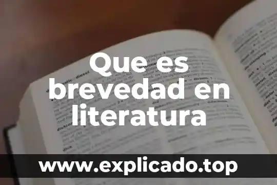 Que es amor erotismo y sexualidad segun la literatura hebrea 5 Que es brevedad en literatura