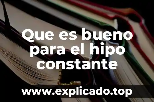 Que es bueno los calambres 8 Que es bueno para el hipo constante
