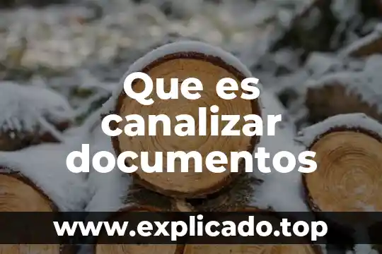 Que es documentos en icloud 3 Que es canalizar documentos