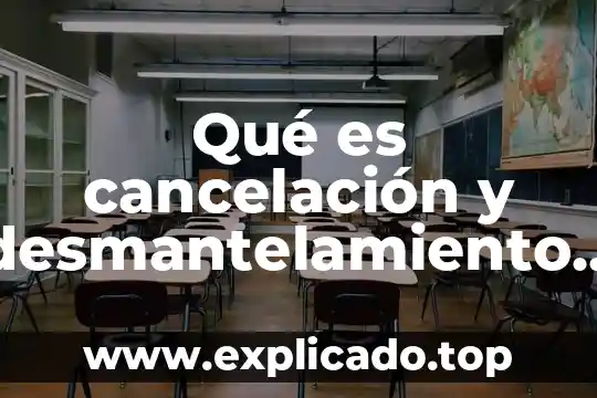 Que es impedimento de salida 3 Qué es cancelación y desmantelamiento de una salida eléctrica