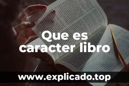 Que es intriga en libro kiwi 4 Que es caracter libro