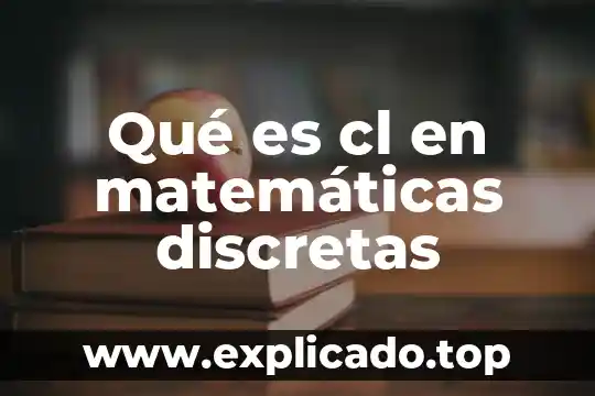 Que es equidistan en matemáticas 4 Qué es cl en matemáticas discretas