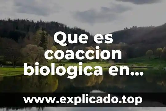 Que es una unidad de manejo agricola 5 Que es coaccion biologica en manejo de carga