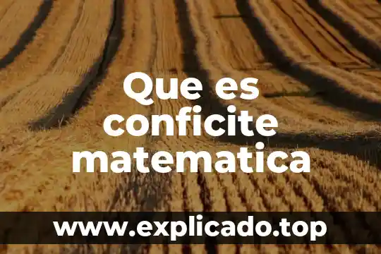 En administración que es diseño 6 Que es conficite matematica
