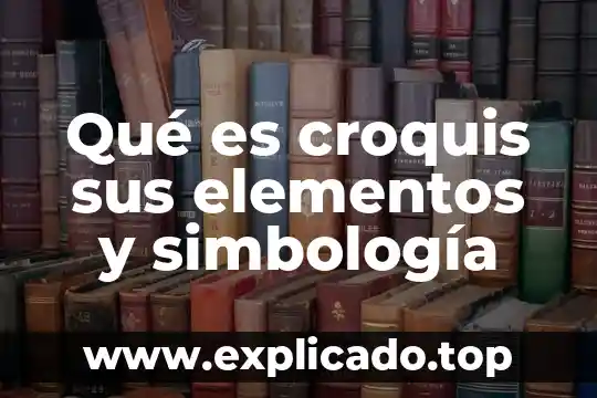 Que es derecho y sus elementos 8 Qué es croquis sus elementos y simbología