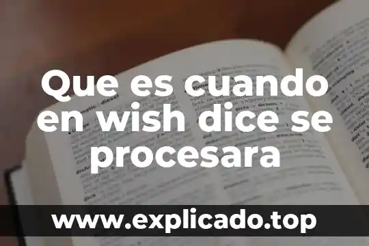 Ella le dice que es hombre a medio programa 8 Que es cuando en wish dice se procesara