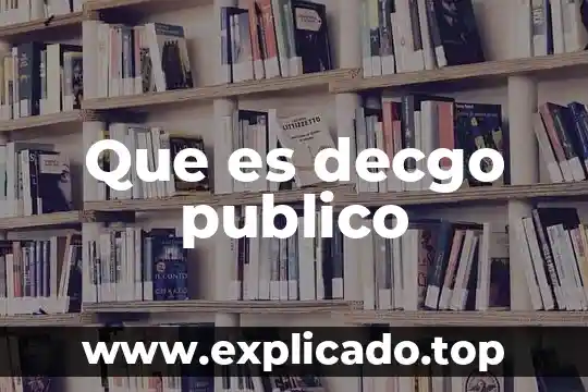 Que es registrador público 8 Que es decgo publico