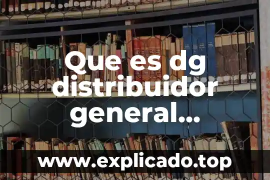 Que es un circuito electrico conectado en paralelo 3 Que es dg distribuidor general conectado