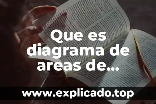 Que es areas de aprendizaje 3 Que es diagrama de areas de empresa