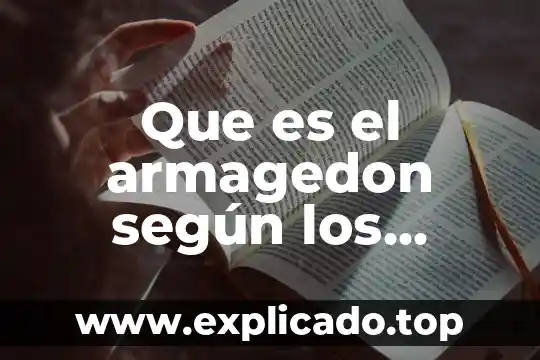 Que es la triangulacion segun iñaki piñuel 4 Que es el armagedon según los mormones