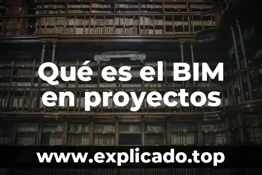 Qué es MGA en proyectos 5 Qué es el BIM en proyectos