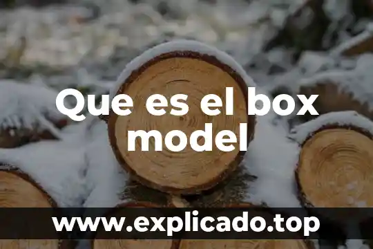 Que es mitzu model mhd 1686 4 Que es el box model