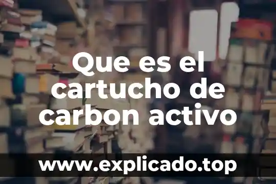 Qué es el diagrama pareto 8 Que es el cartucho de carbon activo
