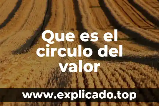 Que es circulo credito 6000177061 7 Que es el circulo del valor