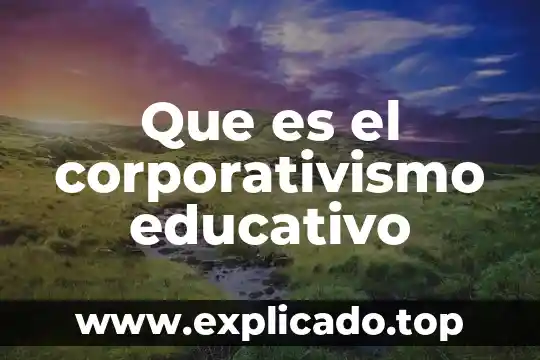Plato software educativo que es 6 Que es el corporativismo educativo