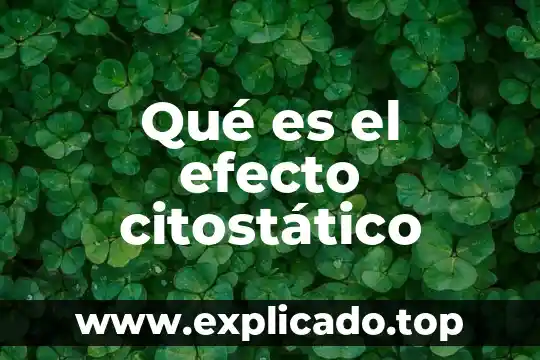 Efecto parallax que es 3 Qué es el efecto citostático