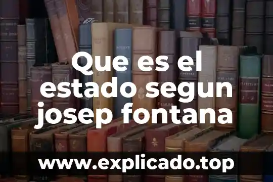 Según Benedicto XVI que es mal 6 Que es el estado segun josep fontana