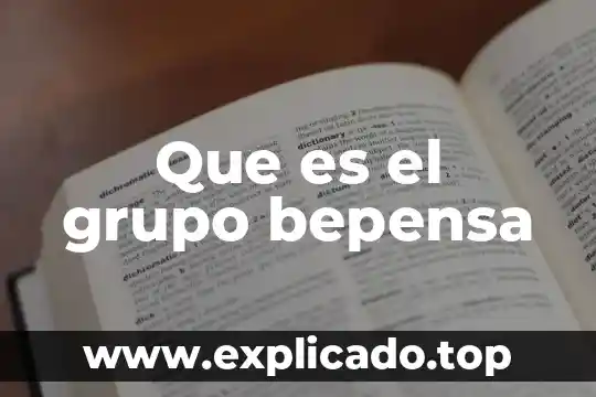 Que es un grupo mesianico 7 Que es el grupo bepensa