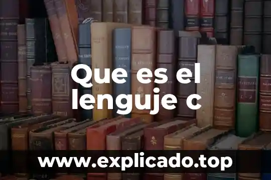 Que es un valuador c 5 Que es el lenguje c