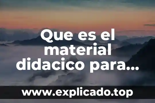 Que es gestion de cobranza segun autores 4 Que es el material didacico para niños segun autores